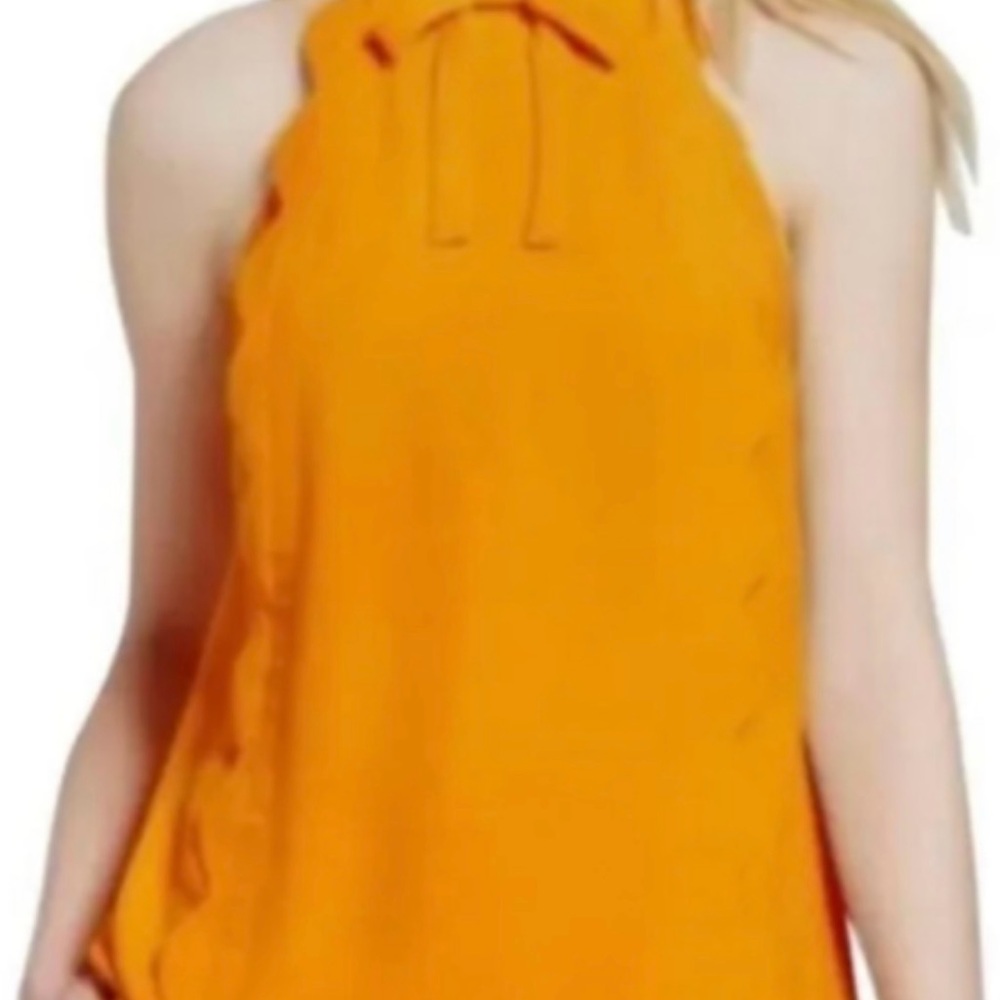 NWT Victoria Beckham for Target Ruffled Top - Picture 3 of 5
